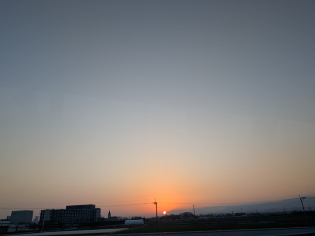 宇宙元旦の前日にみた夕暮れ（2026.03.22）